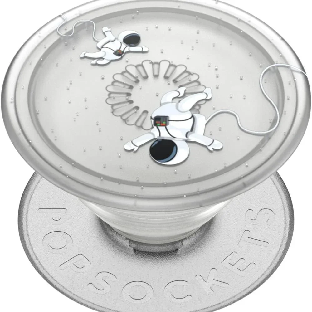 Translucent Space Walk Popsockets Single Grip & Stand Phones and Table Holder